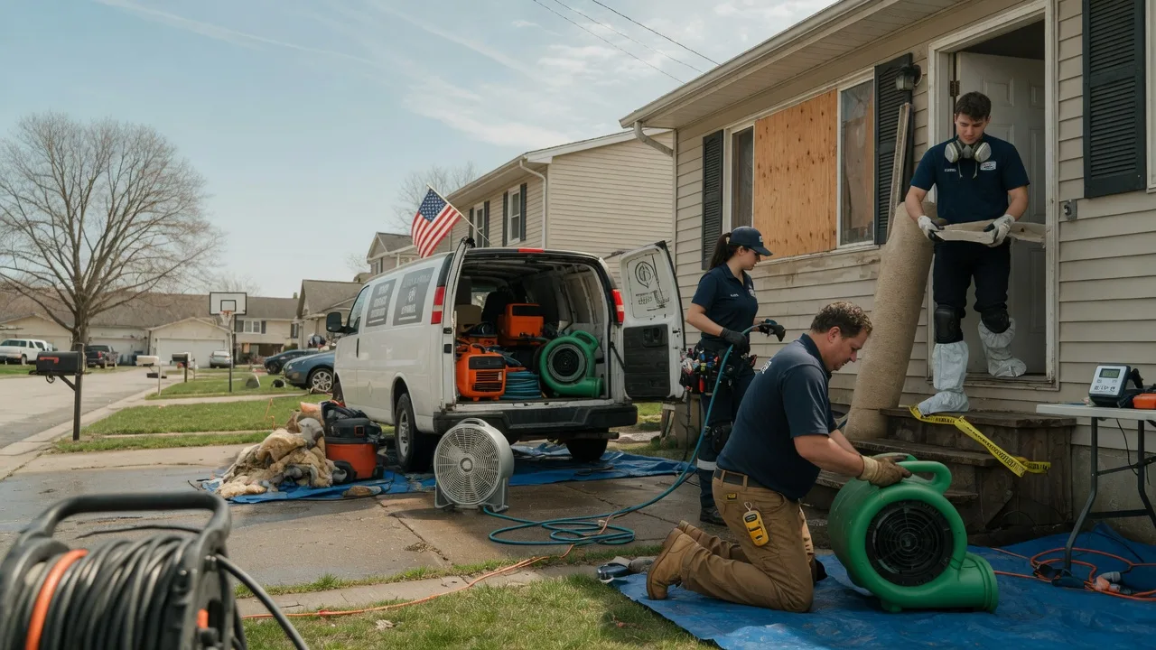 Water Damage Restoration in Hayesville, OH near me